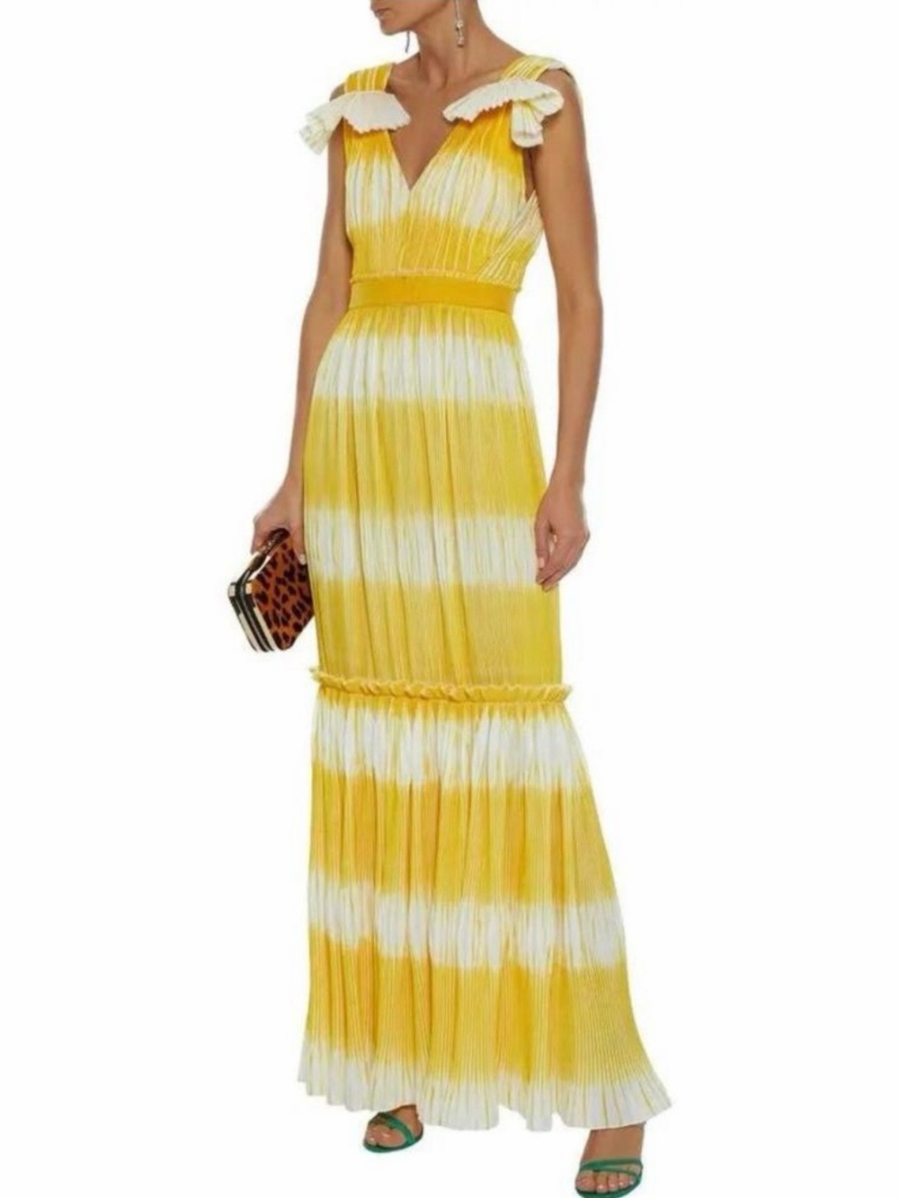 Prabal Gurung - Yellow Tadia Plissé
Dress - US 2
